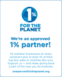 We're an approved 1% partner